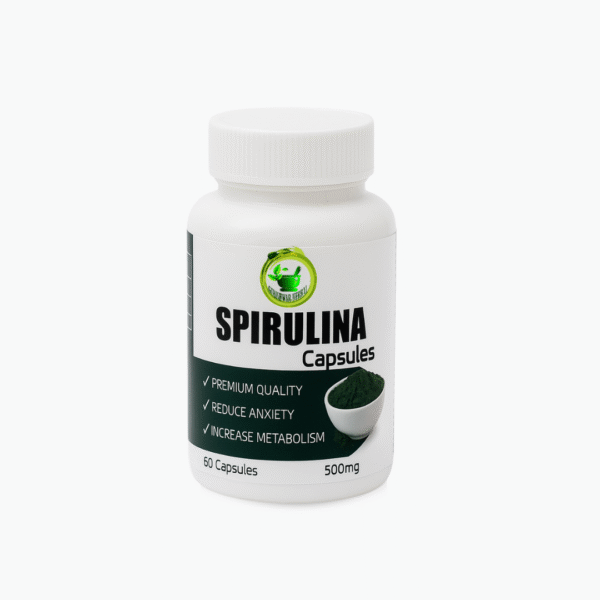 Spirulina Capsules – Natural Superfood Supplement