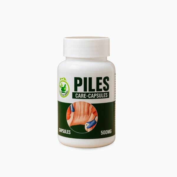 Piles Capsule 500 mg – Herbal Relief for Hemorrhoids