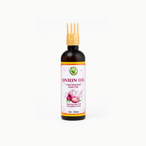 Onion Hair Oil – Ayurvedic Hair Strengthening Formula